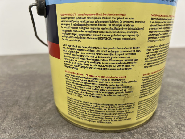 2x Hermadix tuindecoratiebeits 2,5L allure wit – foto 2 – kavel bij XL Auctions