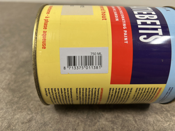 2x Hermadix tuindecoratiebeits 750ml Camel White – foto 5 – kavel bij XL Auctions