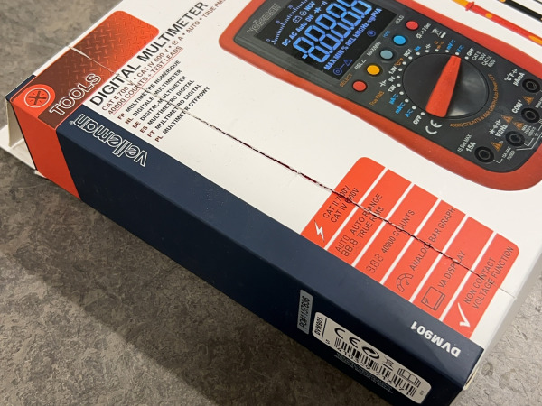 Velleman mulitmeter digitaal DVM901 – foto 3 – kavel bij XL Auctions