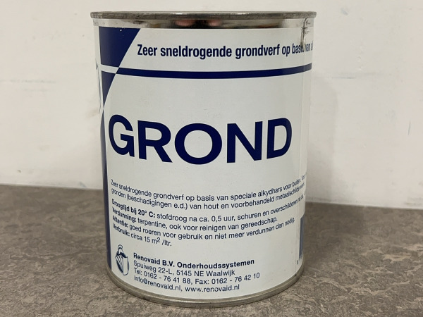 5x Reno sneldrogende grondverf wit 1L – foto 2 – kavel bij XL Auctions