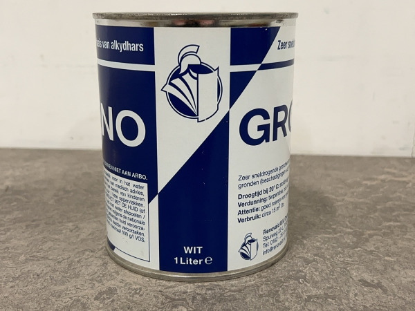 5x Reno sneldrogende grondverf wit 1L – foto 3 – kavel bij XL Auctions