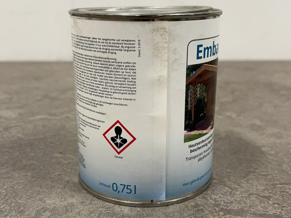 3x Embadecor houtverduurzamingsmiddel zilvergrijs 0,75L – foto 3 – kavel bij XL Auctions