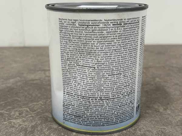 3x Embadecor houtverduurzamingsmiddel noten 0,75L – foto 2 – kavel bij XL Auctions