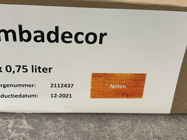 3x Embadecor houtverduurzamingsmiddel noten 0,75L – foto 4 – kavel bij XL Auctions