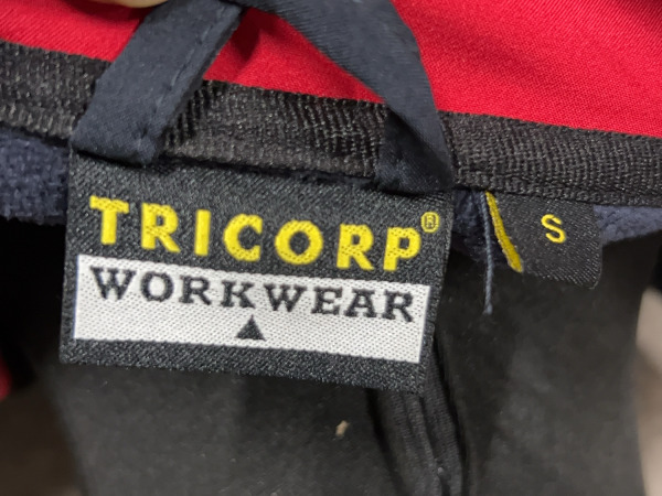 Tricorp softshell jas maat S blauw/rood – foto 9 – kavel bij XL Auctions