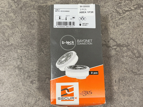 Securx halfgelaatsmasker met twin filters – foto 5 – kavel bij XL Auctions