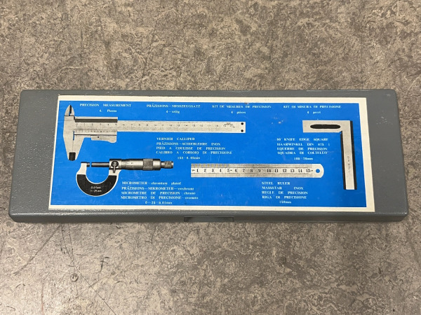 Precisie meetset 4-delig – foto 2 – kavel bij XL Auctions