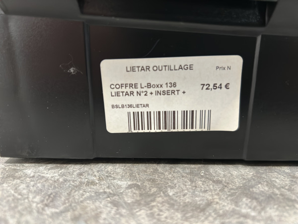Lietar Outillage gereedschapskist L-Boxx – foto 7 – kavel bij XL Auctions