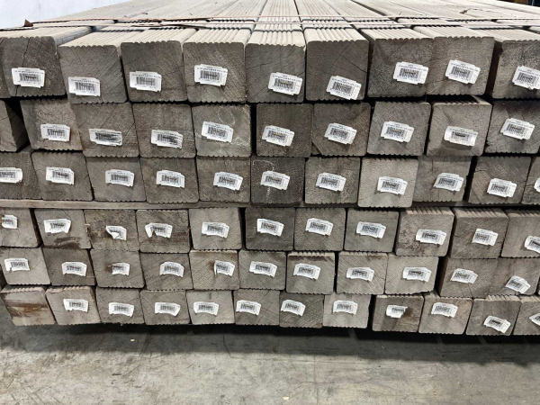 42x Azobé paal geschaafd met punt 250x6,5x6,5cm – foto 3 – kavel bij XL Auctions