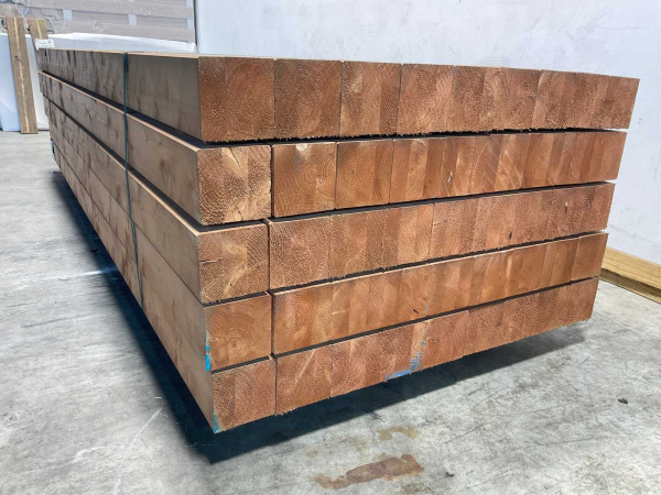 4x Redvision paal geschaafd verlijmd 500x12x12 cm – foto 8 – kavel bij XL Auctions