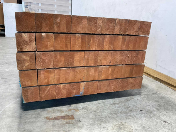 6x Redvision paal geschaafd verlijmd 300x12x12 cm – foto 6 – kavel bij XL Auctions
