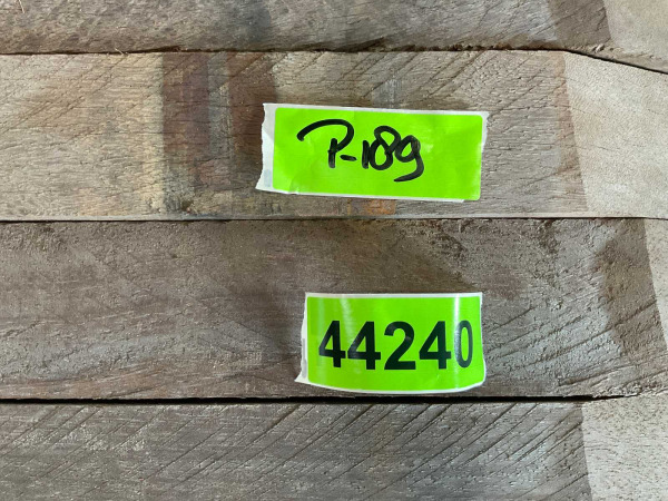 152x Azobé hardhouten tuinpaal gepunt 300x7x7cm – foto 2 – kavel bij XL Auctions