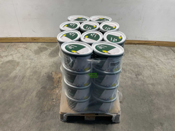 40x Matte muur- en plafondverf - 11 liter - wit – foto 3 – kavel bij XL Auctions