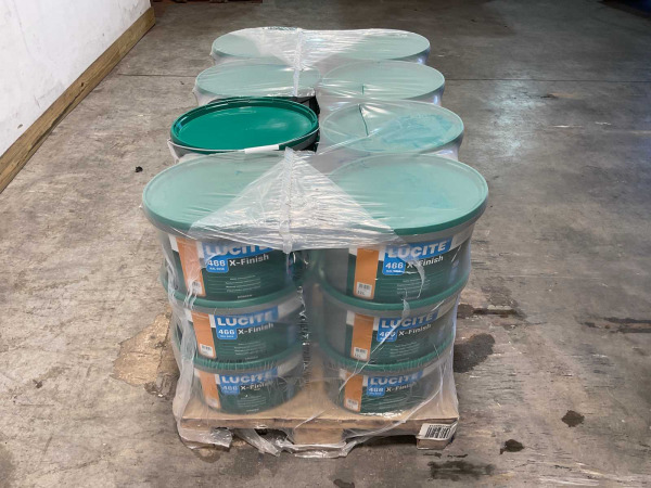 16x Matte muur- en plafondverf - 12 liter - wit RAL 9016 – foto 2 – kavel bij XL Auctions