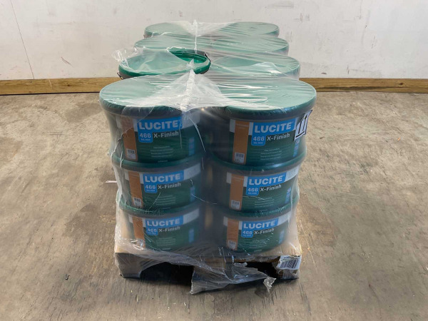 16x Matte muur- en plafondverf - 12 liter - wit RAL 9010 – foto 5 – kavel bij XL Auctions
