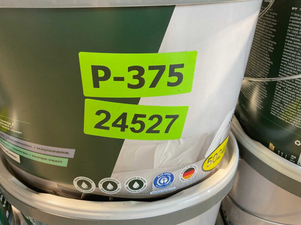 10x Matte muur- en plafondverf - 11 ltr - wit – foto 5 – kavel bij XL Auctions
