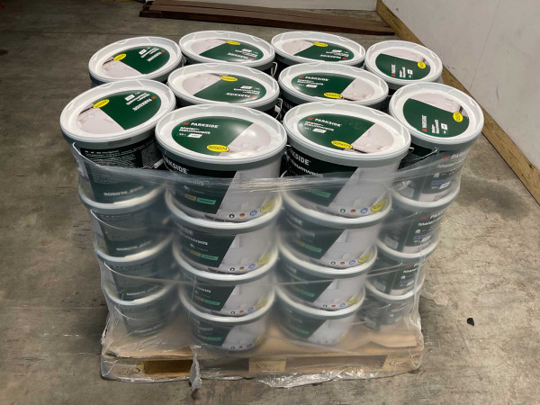 10x Matte muur- en plafondverf - 11 liter - wit – foto 3 – kavel bij XL Auctions