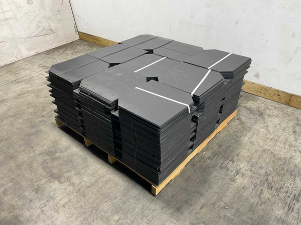 1008x Cedral Leisteen Brandklasse A2 Zwart 40x40cm