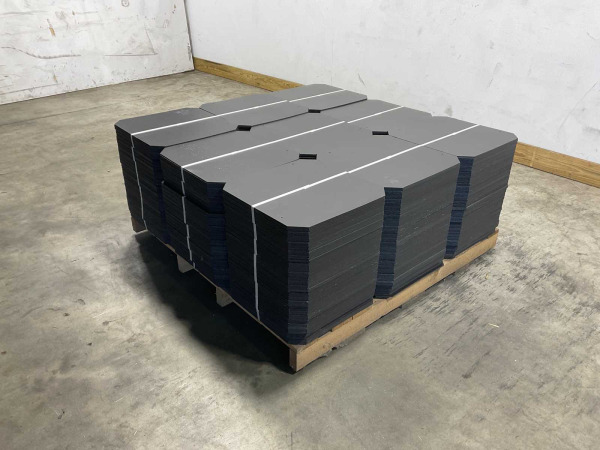 1008x Cedral Leisteen - Brandklasse A2 - Zwart - 40x40cm