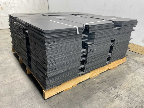 1008x Cedral Leisteen Brandklasse A2 Zwart 40x40cm – foto 8 – kavel bij XL Auctions