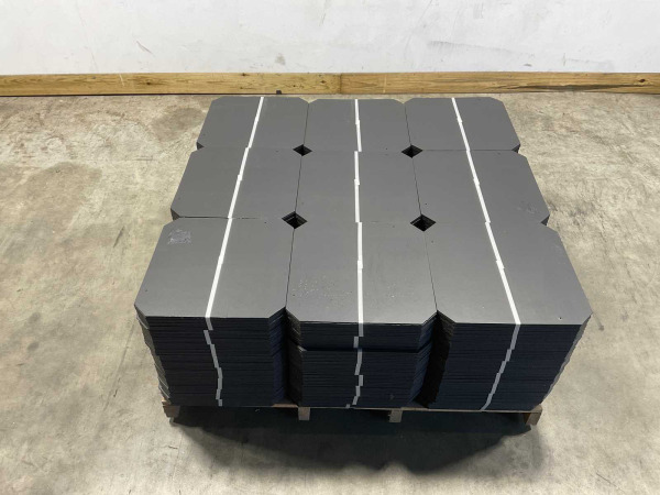 1008x Cedral Leisteen - Brandklasse A2 - Zwart - 40x40cm – foto 6 – kavel bij XL Auctions