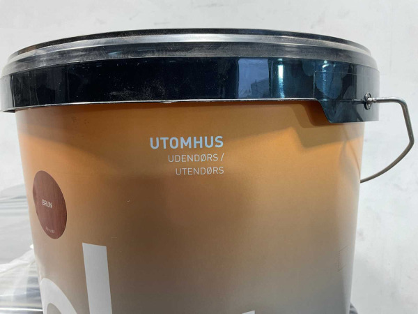 11x Col.r tuinbeits - Bruin - 10 ltr – foto 8 – kavel bij XL Auctions