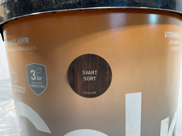 22x Col.r tuinbeits - Zwart - 10 ltr – foto 8 – kavel bij XL Auctions