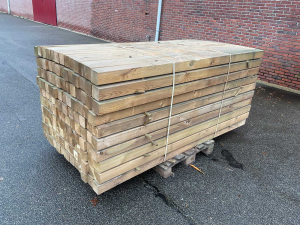 25x grenen balk geïmpregneerd 220x8.8x8.8 cm – foto 4 – kavel bij XL Auctions