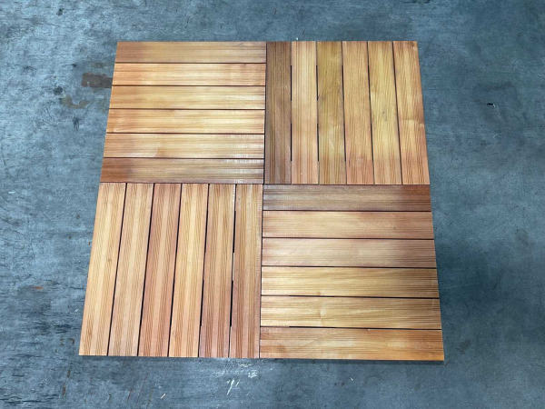 40x Almendrillo hardhouten terrastegel 50x50cm – foto 4 – kavel bij XL Auctions
