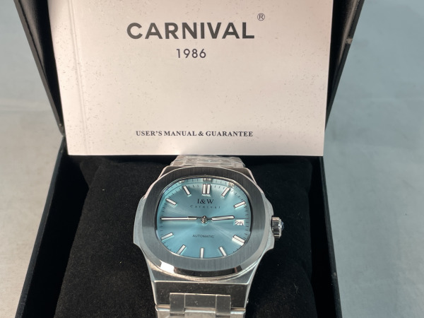 I&W Carnival Nautilus Horloge - Seiko NH35 Uurwerk – foto 4 – kavel bij XL Auctions