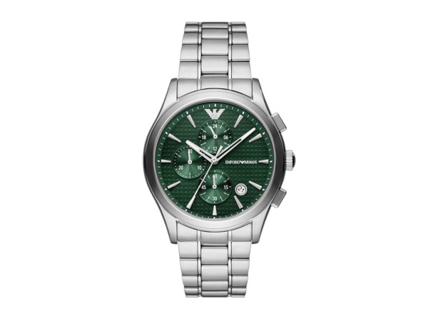 Emporio Armani | Exclusieve Smaragdgroene Chronograaf – foto 4 – kavel bij XL Auctions