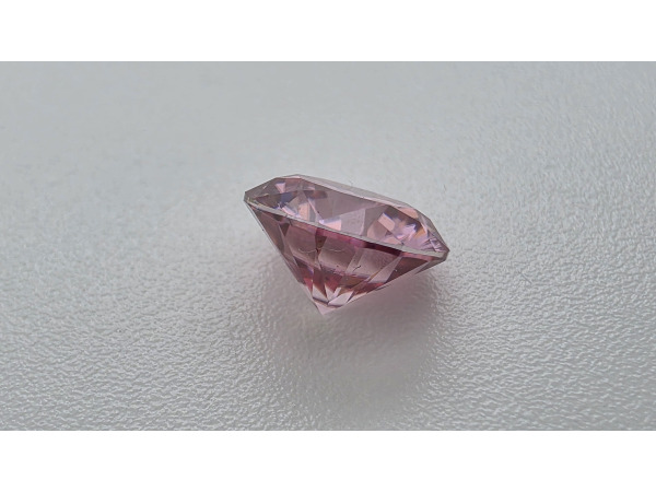 Moissanite briljant 2 crt Pink ( GRA Gecertificeerd ) – foto 4 – kavel bij XL Auctions