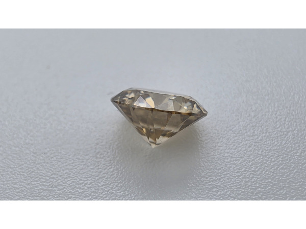 Moissanite briljant 2 crt Champagne ( GRA Gecertificeerd ) – foto 5 – kavel bij XL Auctions