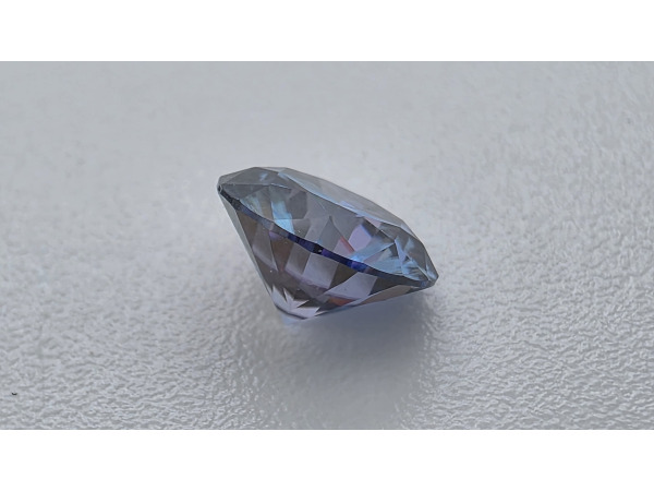 Moissanite briljant 1 crt Sapphire Blue ( GRA Gecert. ) – foto 4 – kavel bij XL Auctions