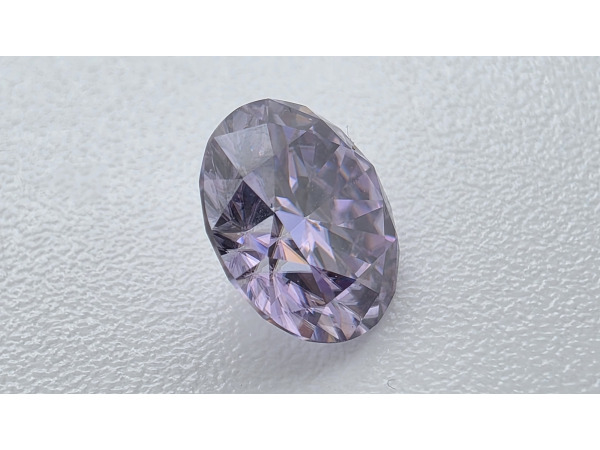 Moissanite briljant 1 crt Light Royal Purple ( GRA ) – foto 3 – kavel bij XL Auctions