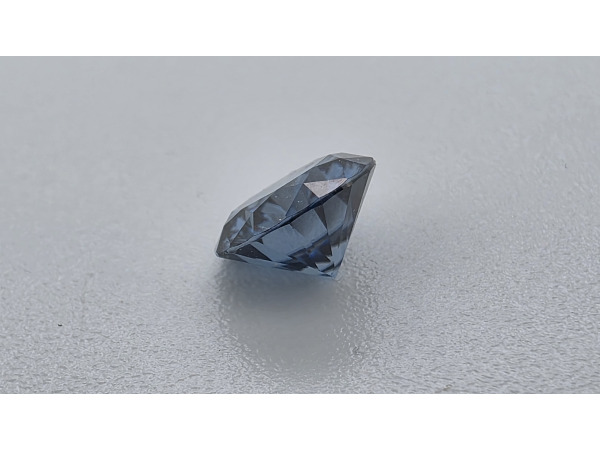 Moissanite briljant 1 crt Royal Blue ( GRA Gecertificeerd ) – foto 5 – kavel bij XL Auctions