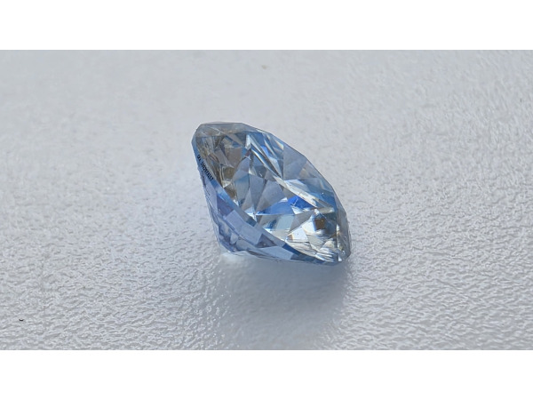 Moissanite briljant 1.00 crt Blue ( GRA gecertificeerd ) – foto 4 – kavel bij XL Auctions