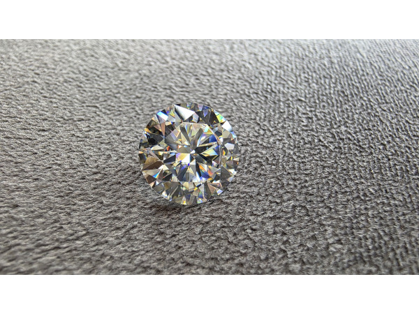 Moissanite briljant 5.00 crt ( GRA gecertificeerd ) – foto 8 – kavel bij XL Auctions