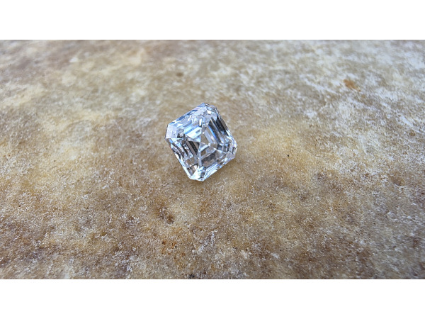 Diamant asscher 1.00 crt ( IGI gecertificeerd ) – foto 2 – kavel bij XL Auctions