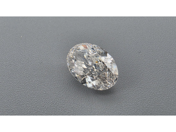 Diamant oval 1.00 crt ( IGI gecertificeerd ) – foto 3 – kavel bij XL Auctions