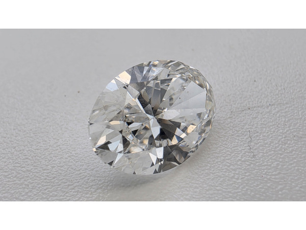 Diamant oval 2.70 crt ( IGI gecertificeerd ) – foto 2 – kavel bij XL Auctions