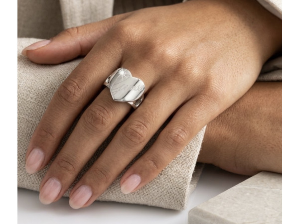 Guess Ring Staal diamond maat 56 – foto 2 – kavel bij XL Auctions