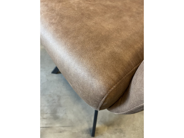 Eetkamerstoel Manur (set van 6) Microvezel stof - Cognac – foto 4 – kavel bij XL Auctions