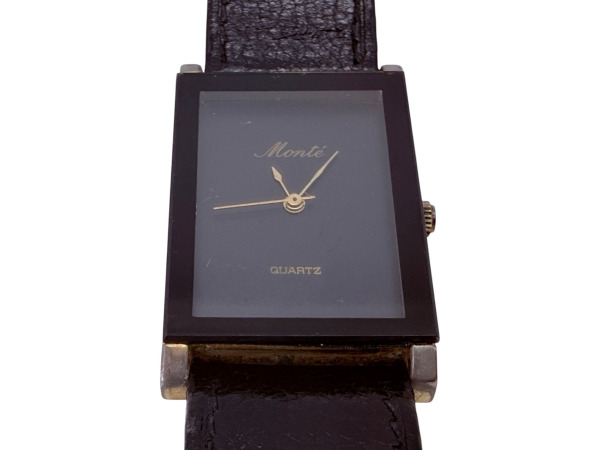 Monté | Vintage Tank Dresswatch met Zwarte Wijzerplaat – foto 4 – kavel bij XL Auctions