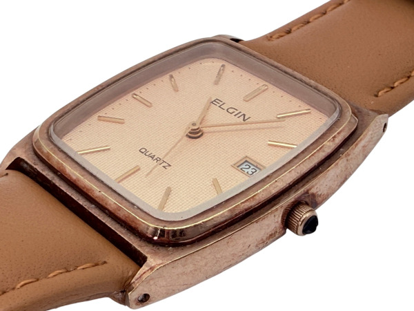 Elgin | Vintage Tank Dresswatch met Datum – foto 4 – kavel bij XL Auctions