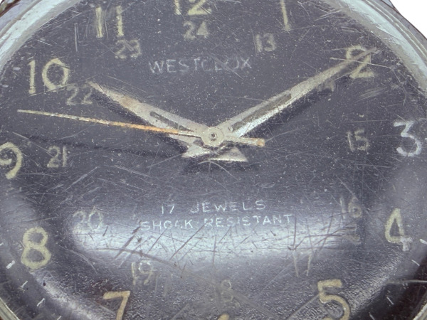 Westclox | Zeldzaam Vintage Militair Veldhorloge – foto 8 – kavel bij XL Auctions