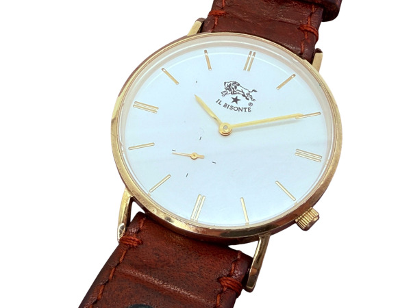 Il Bisonte | Vintage Dresswatch met Lederen Band – foto 2 – kavel bij XL Auctions