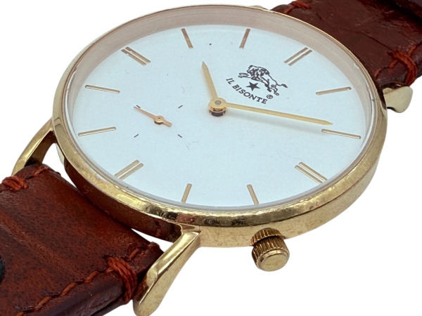 Il Bisonte | Vintage Dresswatch met Lederen Band – foto 4 – kavel bij XL Auctions