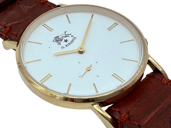 Il Bisonte | Vintage Dresswatch met Lederen Band – foto 5 – kavel bij XL Auctions