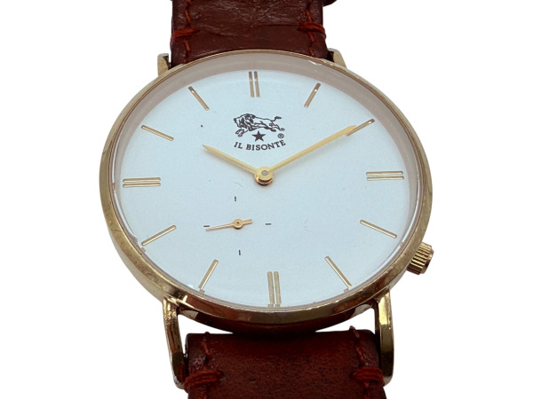Il Bisonte | Vintage Dresswatch met Lederen Band – foto 6 – kavel bij XL Auctions
